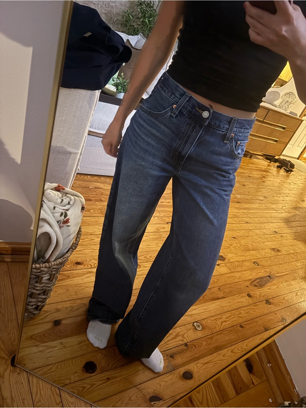 Levi’s Baggy Dad Jean - Dark Blue